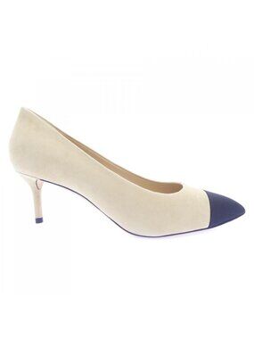 Chanel Pumps Heel Beige